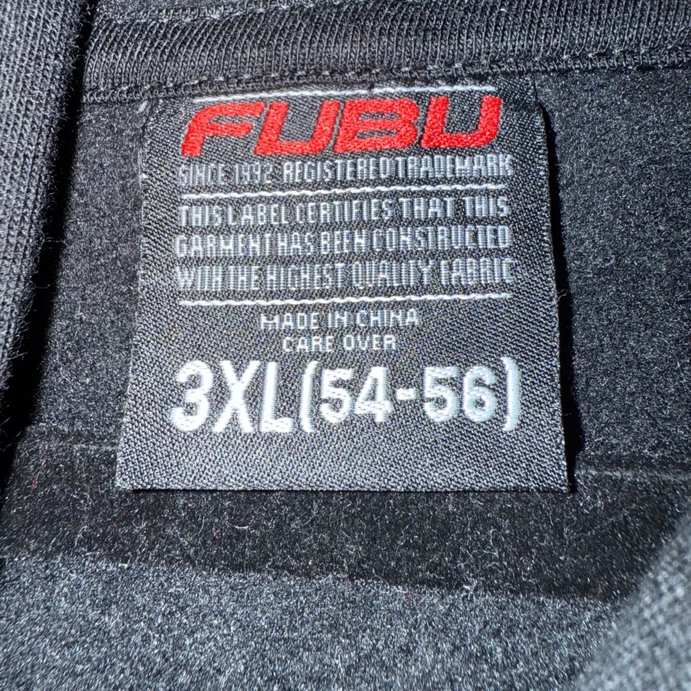 Black Fubu Hoodie for Men - NWOT - Picture 4 of 5